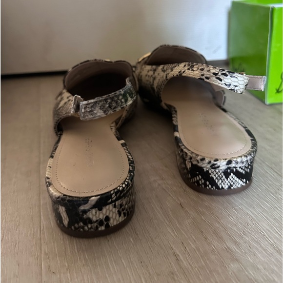MARC FISHER REPTILE PRINT SLINGBACK FLATS - NWOT - Picture 7 of 8